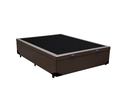 Ver imagem 3 de Cama Box Baú Casal Sintético Marrom Colchão Espuma D33 Marrocos 30cm