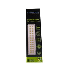 Luminária de Emergência 30 Leds 2w 100 Lumens - 2