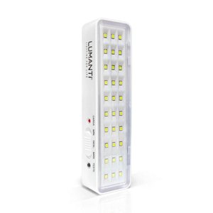 Luminária de Emergência 30 Leds 2w 100 Lumens