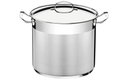 Ver imagem 6 de Caldeirão Tramontina Professional em Aço Inox Fundo Triplo com Tampa e Alças 28 Cm 15,7 L Tramontina