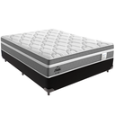 Ver imagem 1 de Cama Box e Colchão Berlim Molas Ensacadas Casal Probel: Preto