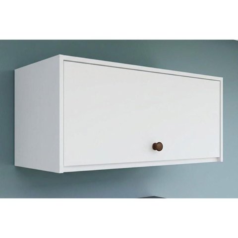 Armário Aéreo Cozinha Torino 1 Porta 70cm Branco Movelbento