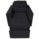 Ver imagem 4 de Poltrona do Papai Retrátil Reclinável Veludo Conforto Larbelle - Preto