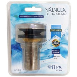Válvula Lavatório 7/8 Inox Inox - 2