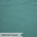 Ver imagem 7 de Kit 2 Poltronas Decorativa Sala de Estar Pétala Veludo Azul Turquesa - Montanaris Decor MD MONTANARI