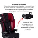 Ver imagem 5 de Cadeirinha de Carro Elevate 9 até 36 Kg Vermelho Cherry - Joie