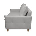 Ver imagem 6 de Sofá Living 3 Lugares Berlim 185cm Bouclê Confortável Moderno Braço Fino Sala Apartamento Recepção:C