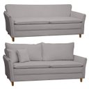 Ver imagem 5 de Sofá Living 3 Lugares Berlim 185cm Bouclê Confortável Moderno Braço Fino Sala Apartamento Recepção:C