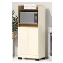Ver imagem 3 de Balcão Multiuso Pérola Moderno Aparador para Forno com 2 Portas Jt