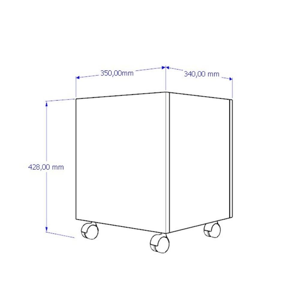 Mesa C/ 3 Baú Organizador de Brinquedos P/ Quarto de Criança Rosa - 7