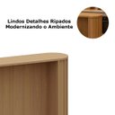 Ver imagem 4 de Bancada Ilha Gourmet para Cozinha 100% MDF 144 cm Lumen Freijó