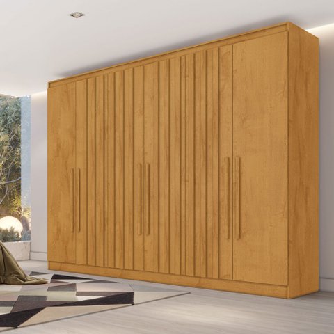 Guarda Roupa Oxford 6 Portas 6 Gavetas 100% Mdf - Mademarcs