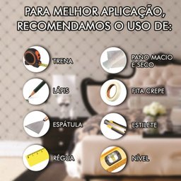 Papel de Parede Adesivo 3D Rolo 5m - I C - 4