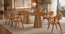 Ver imagem 1 de Sala de Jantar Maciça 6 Cadeiras 2,0m - Valência -imperial