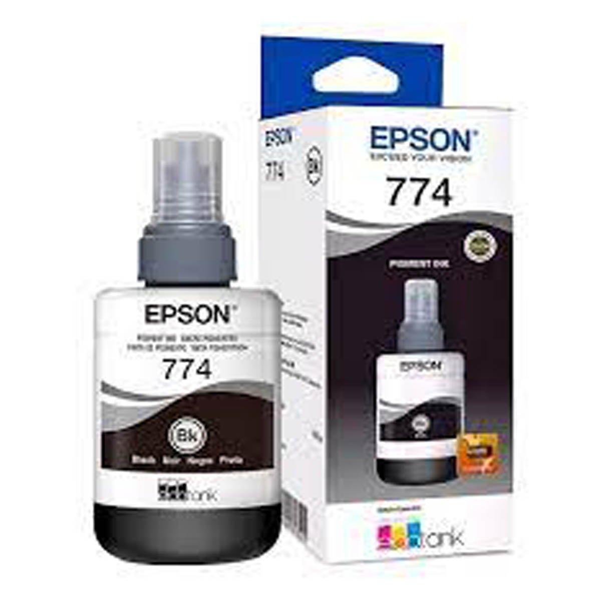 Tinta Epson Original Preta T774120-AL T774120 - M105 M205 L656 L606 - 1