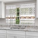 Ver imagem 1 de Cortina para Cozinha 2 Folhas Bia Lepper 1,30mx2,40m