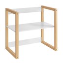 Ver imagem 2 de Mesa Infantil Zoe Branco Fosco/madeira Natural - Reller Móveis