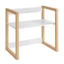 Ver imagem 3 de Mesa Infantil Zoe Branco Fosco/madeira Natural - Reller Móveis