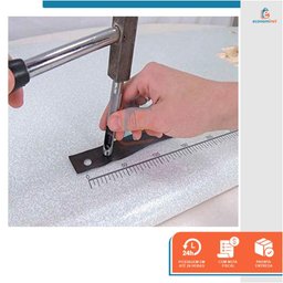 Vazador Furador para Couro Borracha Papel Eva Lonas Cinto 7mm - Starfer - 9