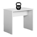 Ver imagem 4 de Penteadeira 1 Porta e 1 Gaveta com Banqueta Amoudi Móveis Branco