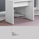 Ver mais imagens de Penteadeira 1 Porta e 1 Gaveta com Banqueta Amoudi Móveis Branco