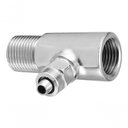 Ver imagem 2 de Adaptador Bucha T Filtro Purificador de Agua + 2 m Mangueira