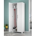 Ver imagem 2 de Armário Multiuso para Lavanderia Vitium Branco - MoveisAqui Notável