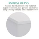 Ver imagem 4 de Gaveteiro para Escritório 3 Gavetas com Rodízios Neo Branco