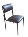 Ver imagem 1 de Cadeira Estofada Courvim Preto Schoolcenter Sc 076