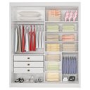 Ver imagem 2 de Guarda Roupa 2 Portas Mdf Branco