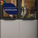 Ver mais imagens de Cristaleira com LED e Rodapé 4 Portas 70cm Lumina Telasul