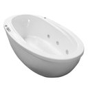 Ver imagem 5 de Banheira Oval De Hidromassagem Avant 180X96Cm Branca