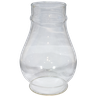 Cúpula Manga Tupan Vidro para Lampião e Decoração Retrô:incolor Brilho/liso - 1