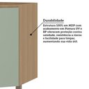 Ver imagem 4 de Balcão de Cozinha Canto Diagonal 74cm 1 Porta sem Tampo Slim Luciane Móveis