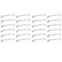 Ver imagem 2 de Barra de Apoio Inox 70cm Kit 24 Unidades Acessibilidade Idoso Gestante Banheiro Box Segurança Suport
