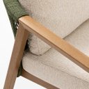 Ver imagem 5 de Jogo de Sofa Area Externa Corda Nautica Aluminio Shell Verde