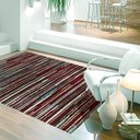 Ver imagem 2 de Tapete Indiano Kilim Rainbown 3.00x4.00 Vermelho Abdalla
