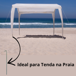 Estacas de 20cm AÇO CA-50 (4,2mm): Firmeza para sua Barraca! - 4