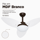Ver imagem 4 de Ventilador Infinity Lótus 1025 3 Pás Brancas com Chave