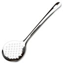 Ver imagem 6 de Kit 5 Escumadeiras Grandes Fritura Aço Inox Espumadeira para Pastel Batata Frita Arroz