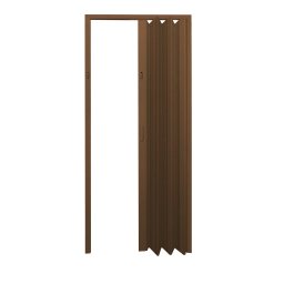 Porta Sanfonada PVC 0,96x2,10 Multilit Mogno - 2