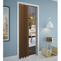 Porta Sanfonada PVC 0,96x2,10 Multilit Mogno - 3