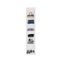 Ver imagem 1 de Closet Modulado Sem Portas com Prateleiras 45 cm MDF Lotus Belmax:Branco