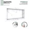 Nicho Porcelanato Diamante 60x30 Cm Branco Cozimax - 3