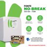 Kit 2 Fonte Nobreak 12v Cftv 6a Bivolt 72w Controle Acesso - 2