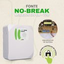 Ver imagem 4 de Kit 2 Fonte Nobreak 12v Cftv 6a Bivolt 72w Controle Acesso