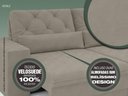 Ver imagem 3 de Sofá 5 Lugares Net Royale Assento Retrátil e Reclinável 2,50m (L) - Netsofas - Areia