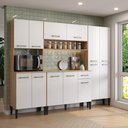 Ver imagem 1 de Armário de Cozinha Compacta Arizona Nice Carraro Branco