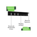 Ver imagem 5 de Porta Chaves de Parede Organizador Porta Chaveiro P.p.g.c Fs