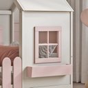 Ver imagem 6 de Cama Infantil Montessoriana Solteiro Mariana Branco/Limonada Rosa
